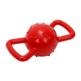 MR. STRONG Плавающая игрушка для собак резиновая, красная, мячик Ø 9cм, 19,2 cм