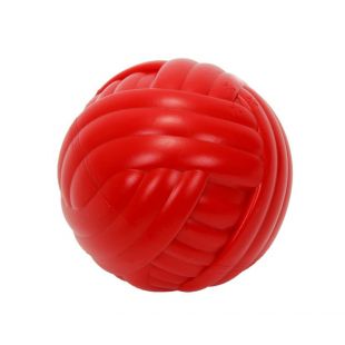 MR. STRONG Плавающая игрушка для собак резиновая, красная, Ø 9 cм
