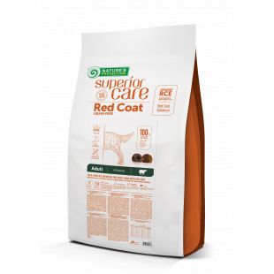 NATURE'S PROTECTION SUPERIOR CARE сухой беззерновой корм для взрослых собак всех пород с рыжей шерстью, с бараниной  10кг