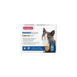 BEAPHAR Immo Shield капли для кошек 1 пипетка