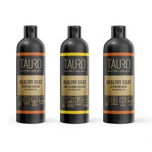 TAURO PRO LINE Healthy Coat Lemmiklooma hoolduskomplekt 3x250 ml