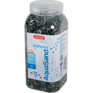 ZOLUX AQUASAND ASHEWA аквариумный гравий 750 мл, зеленого цвета