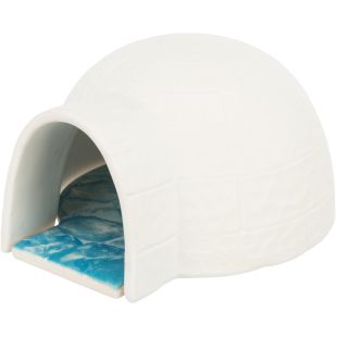 TRIXIE Igloo домик для грызунов охлаждающий, 13x9x15 см, белого цвета