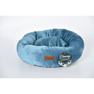 P.LOUNGE Лежак для домашних животных, с ароматом лаванды M:60x60x18 cм, синий