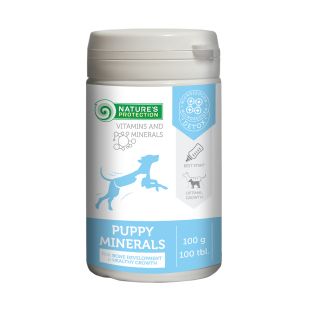 NATURE'S PROTECTION Puppy minerals 100 г.