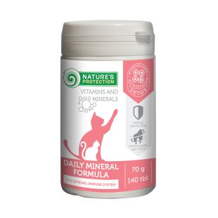 NATURE'S PROTECTION Daily Mineral Formula 140 таб., 70 г
