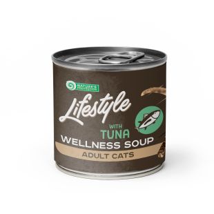 NATURE'S PROTECTION LIFESTYLE Sensitive Digestion Tuna суп для кошек с тунцом 140 мл