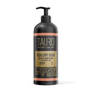 TAURO PRO LINE Healthy Coat Keratin, кондиционер для собак и кошек шерсти с кератином 1000 мл