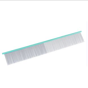 TAURO PRO LINE Ultra light line alumiiniumist käepideme ja roostevabast terasest piidega kamm 23.5 cm, mündiroheline