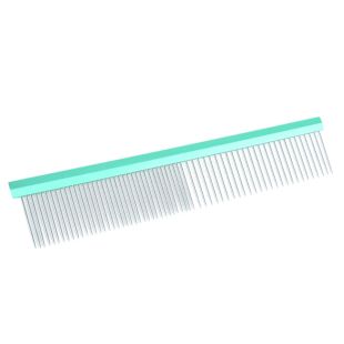 TAURO PRO LINE Ultra light line alumiiniumist käepideme ja roostevabast terasest piidega kamm 19 cm, mündiroheline