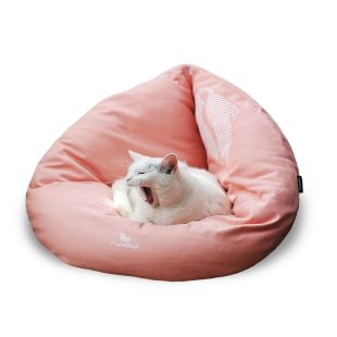 MYKOTTY Лежак для кошек 41 x 60 x 65 см, розовый