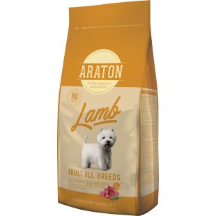 ARATON kuivtoit täiskasvanud koertele, lambalihaga   15 kg