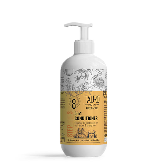 Tauro Pro Line Pure Nature 5in1, увлажняющий  кондиционер для собак и кошек