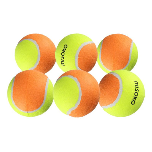 Misoko игрушка для собак, теннисные мячики, 4 cм, 6 шт