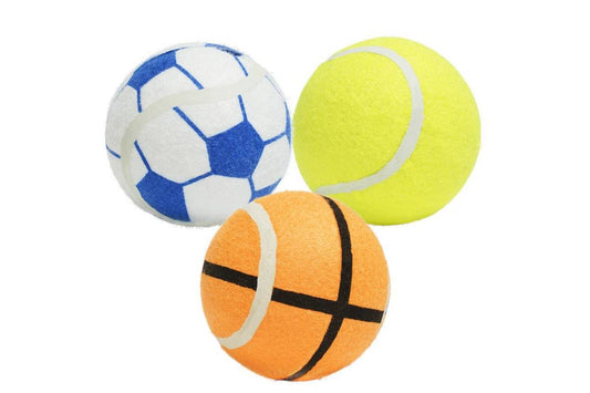 Misoko игрушка для собак, теннисные мячики, 10 cм, 3 шт.