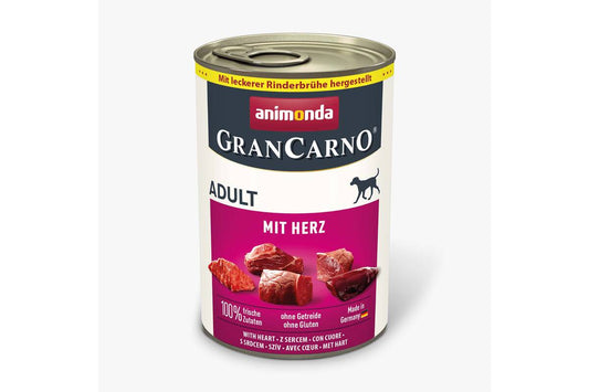 Animonda GRANCARNO консервированный корм для взрослых собак, с сердечками