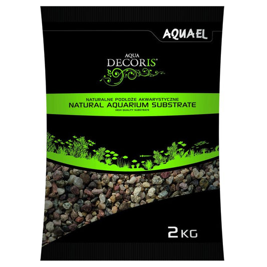 Aquael NATURAL MULTICOLORED гравий