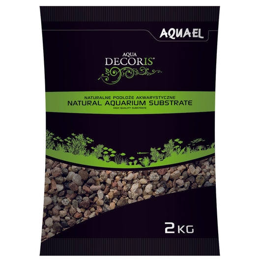 Aquael NATURAL MULTICOLORED гравий