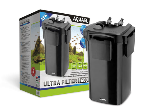 Filter Ultra 1400 kuni 500 l akvaariumi jaoks