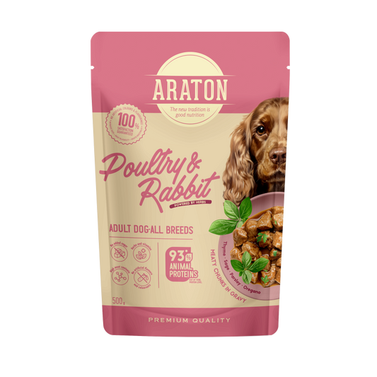 Märg lemmikloomatoit kodulinnu ja küülikuga täiskasvanud koertele kõikidest tõugudest