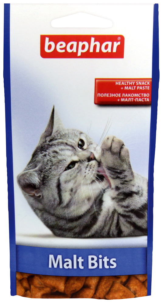 Beaphar Malt-bits cat Лакомства - подушки с пастой Malt paste