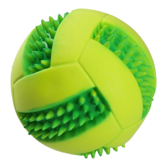 MISOKO koeramänguasi, võrkpall, lateks, roheline, 10 cm