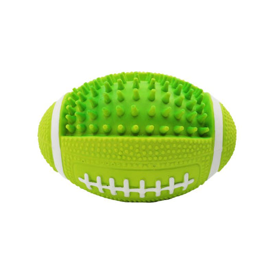 MISOKO koeramänguasi, ragbipall, lateks, roheline, 12,5 cm