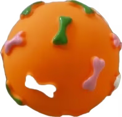 Misoko игрушка для собак, мяч с фрагментом косточек