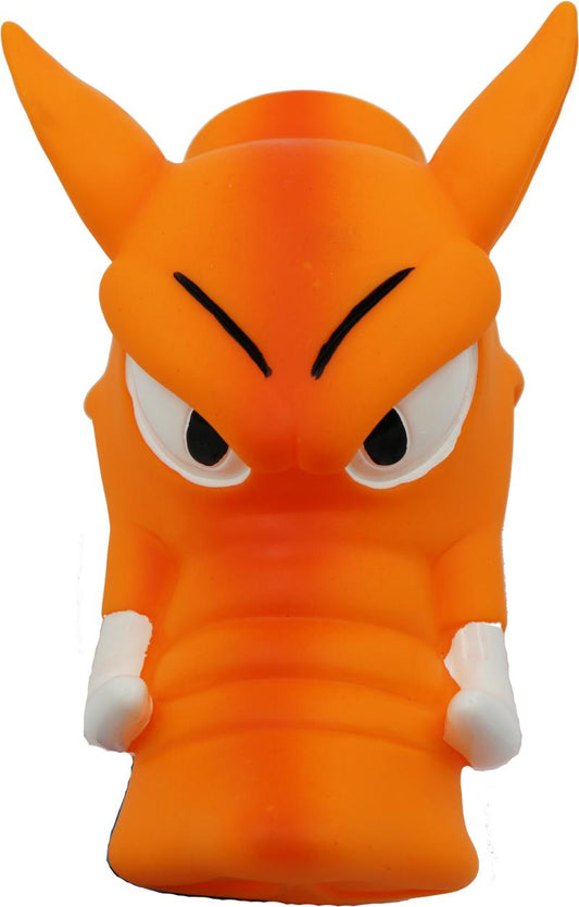 MISOKO koera mänguasi, metssiga, vinüül, oranž, 16,5 cm