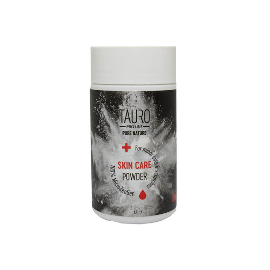 Tauro Pro Line Pure Nature гигиеническая пудра для ухода за кожей домашних животных, для ускорения заживления мелких порезов и царапин