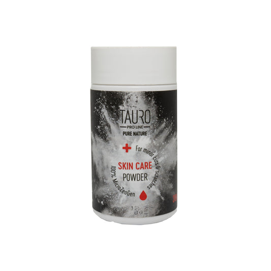 Tauro Pro Line Pure Nature гигиеническая пудра для ухода за кожей домашних животных, для ускорения заживления мелких порезов и царапин