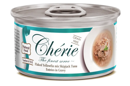 Cherie Signature Gravy консервированный корм для взрослых кошек, с тунцом в соусе