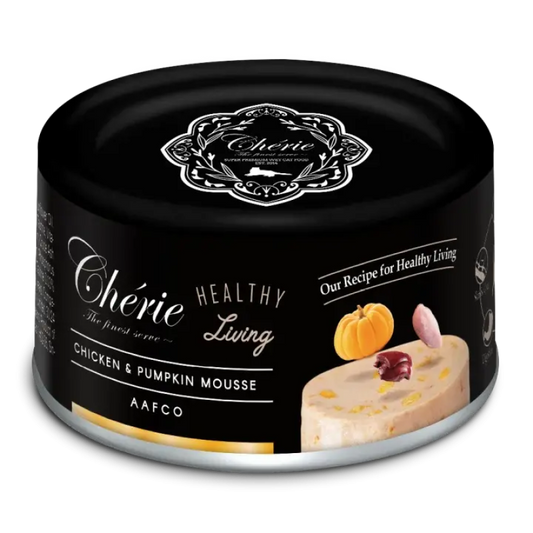 Cherie консервированный корм для кошек, с курицей и тыквой