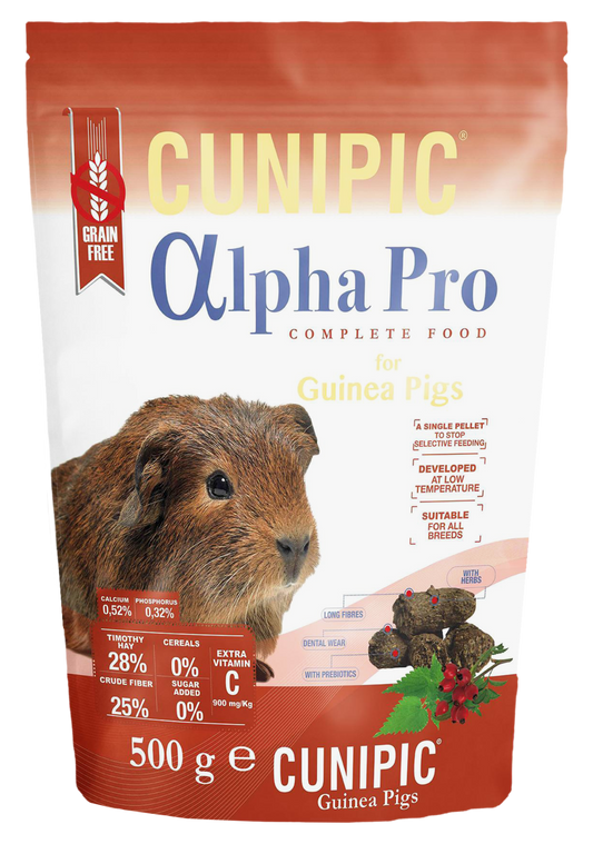 Cunipic Alpha Pro корм для морских свинок