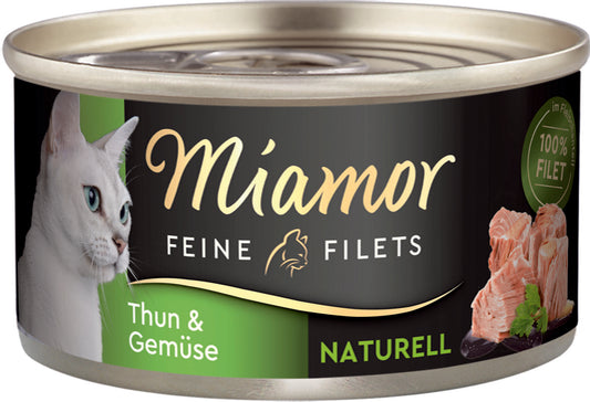 Finnern Miamor Feine консервированный корм для взрослых кошек, с тунцом