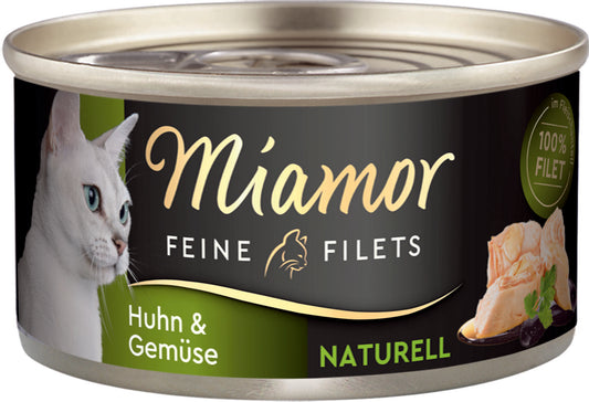 Finnern Miamor Feine консервированный корм для взрослых кошек, с курятиной