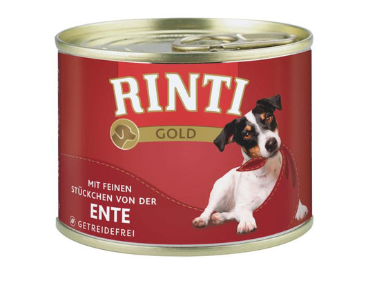 Finnern Rinti gold консервированный корм для взрослых собак, с мясом утки