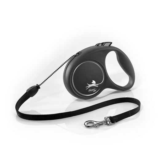 Flexi Black Design jalutusrihm- nöör
