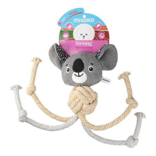 Plüüsist koeramänguasi köiega – Koala