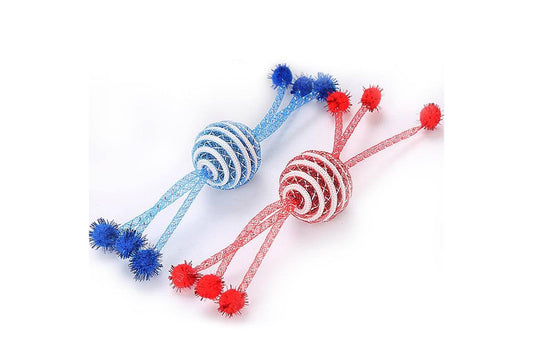 Hippie Pet кошачья игрушка, веревочка с шариком