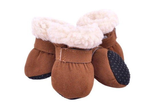 Paw Couture обувь для собак, коричневые