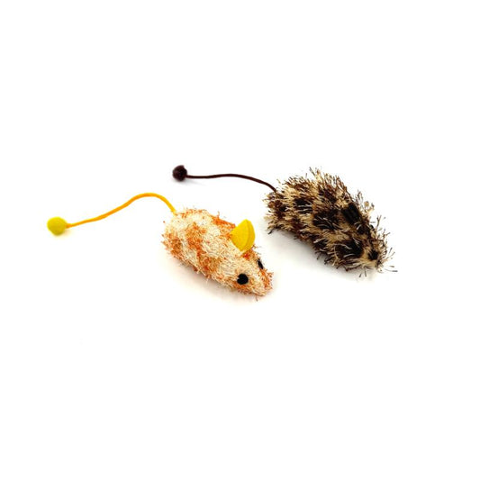 Hippie Pet игрушки для кошек, мышки, 7 см