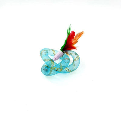 Hippie Pet Kassi mänguasi, sulgedegais, 19 cm