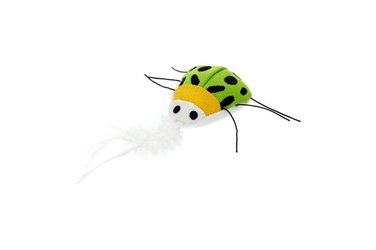 Hippie Pet игрушка для кошек, жучок, 7,5 cм