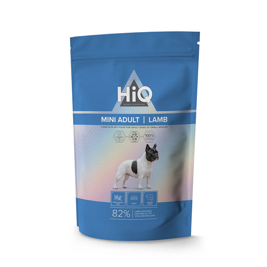 Hiq сухой корм для взрослых собак малых пород, с бараниной 