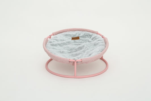 Misoko Лежак для домашних животных, круглый, стальной каркас