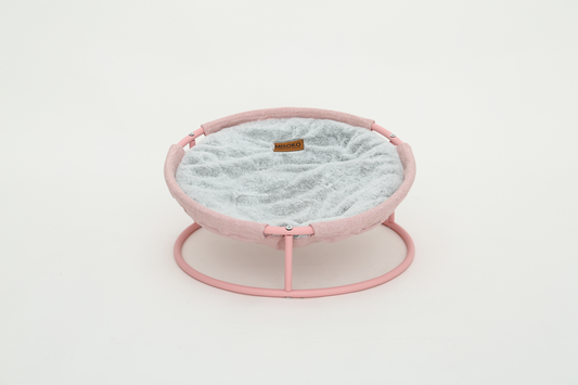 Misoko Лежак для домашних животных, круглый, стальной каркас