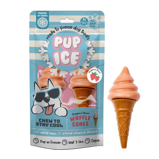 Imaginelles Pup Ice пищевые добавки-лакомства, в форме мороженого "Waffle Cones"