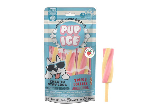 Imaginelles Pup Ice пищевая добавка-лакомство для собак, в форме мороженого, „Twist Lollies“, 102 г, 3 шт. 