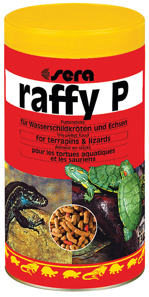 Sera Raffy P igat tüüpi / tõugu kilpkonnadele sööt